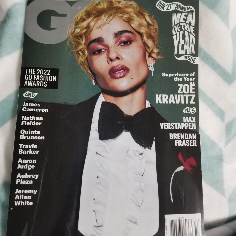 GQ Magazine | Zoe Kravitz | December 2022 / Jan 2023